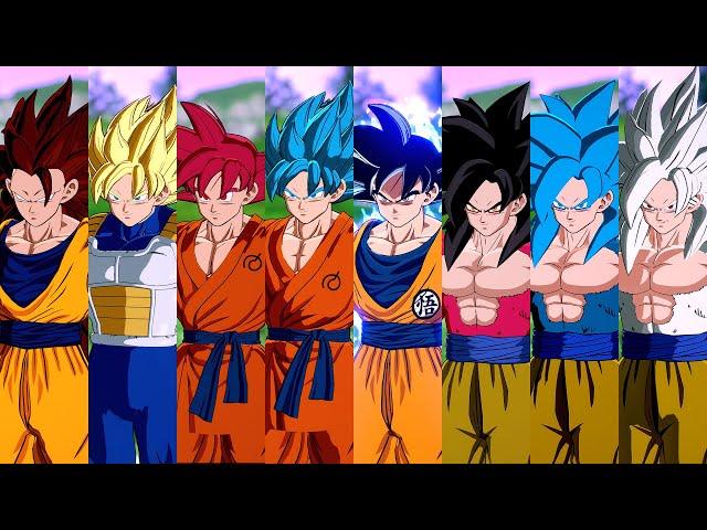 Goku All Forms and Transformations (Official & Mods)- DRAGON BALL: Sparking! ZERO