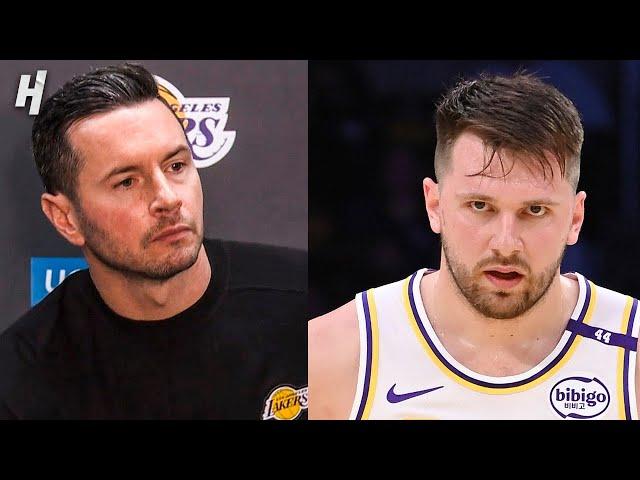 JJ Redick talks Luka Doncic & BIG WIN vs Clippers, Postgame Interview