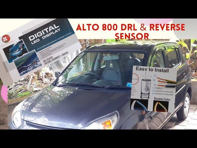 ALTO 800  Sequence  turn indicater with DRL & Reverse  parking sensor