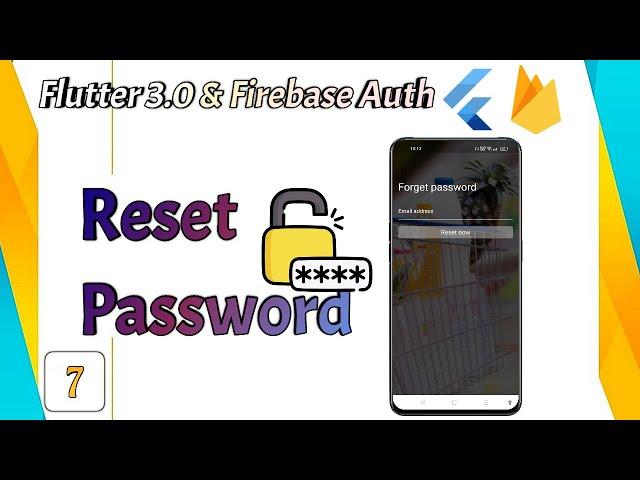 Flutter 3.0 - Firebase - Forget password