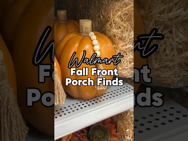 Walmart Fall Decor 2024 | Fall Front Porch Decorations | Walmart Finds Shop with Me Haul Fall Decor