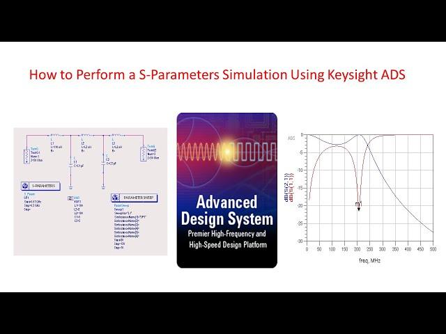 How to Perform a S-Parameters Simulation Using Keysight ADS