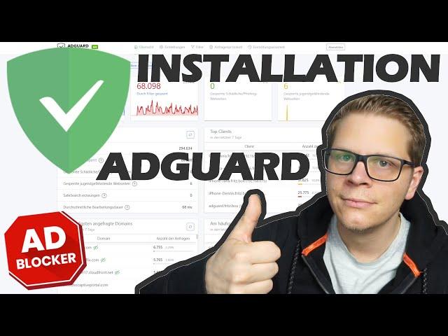 AdGuard Home installieren und einrichten. Werbefrei surfen! FritzBox einrichten.