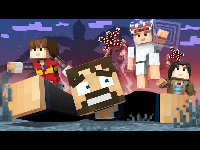 HIDE from the SCARY KIDS!! *STRANGER THINGS* Murder Run! in Minecraft!