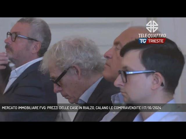 MERCATO IMMOBILIARE FVG: PREZZI DELLE CASE IN RIALZO, CALANO LE COMPRAVENDITE | 17/10/2024