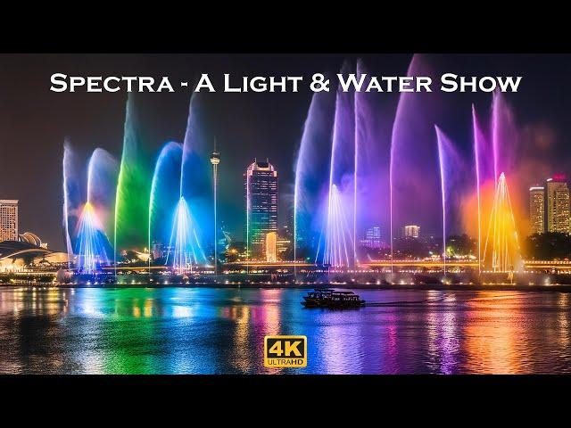 MUST-SEE Spectra Light Show in Singapore [Full show in 4K]