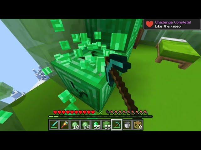 Minecraft Gameplay Video Green