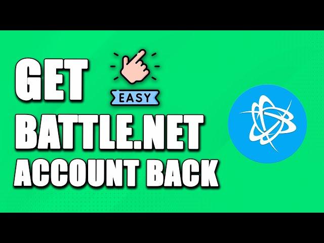 How To Get Battle Net Account Back (EASY!)