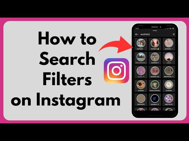 How to Search Filters on Instagram | Instagram Filters