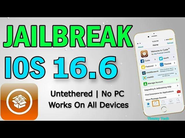 Jailbreak iOS 16.6 Untethered [No Computer] - Unc0ver Jailbreak 16.6 Untethered