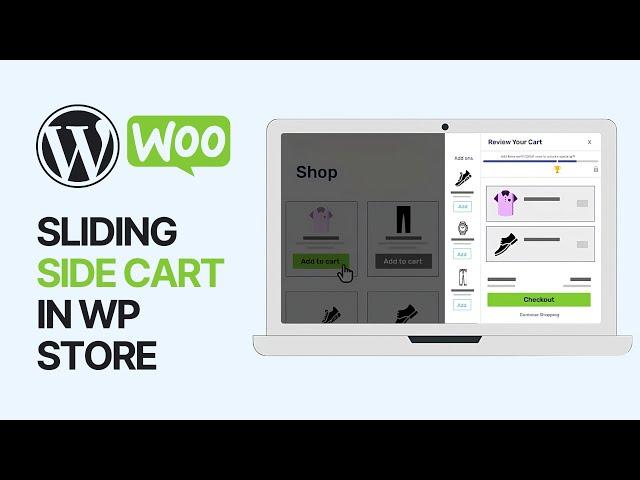 How to Add Sliding Side Cart in WooCommerce WordPress Store - Easily & Free 