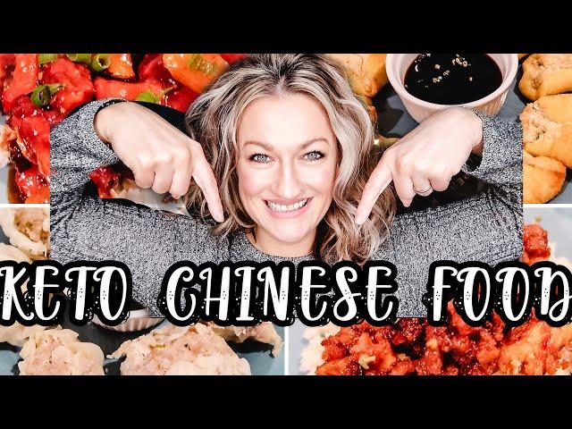 KETO CHINESE FOOD FAVORITES | WHAT'S FOR DINNER ON KETO? | MASTER KETO | Suz and The Crew