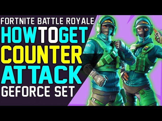 How to GET COUNTERATTACK SET FORTNITE GEFORCE BUNDLE - Best way to get Reflex Skin