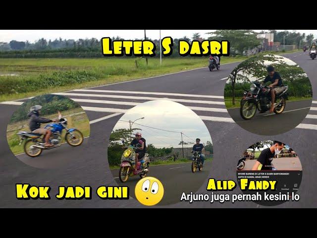 Leter s dasri landasan Pacu Herex Banyuwangi jadi seperti ini !!Tiger Arjuno juga pernah nyored sini