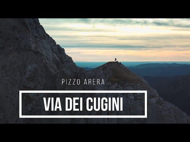 Via dei Cugini, Pizzo Arera. Una via lunga sportiva sul calcare delle Orobie.