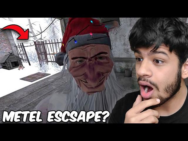 ESCAPING FROM EVIL SANTA IN METEL HORROR