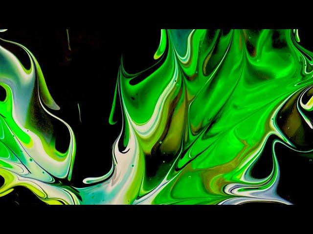 Green Flame Art! Dutch Pour Tutorial + Hints & Tips 