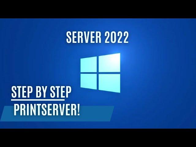 Server 2022 - Installing PrintServer Role