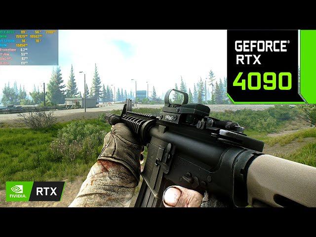 Escape From Tarkov : RTX 4090 24GB ( 4K Maximum Settings DLSS OFF )