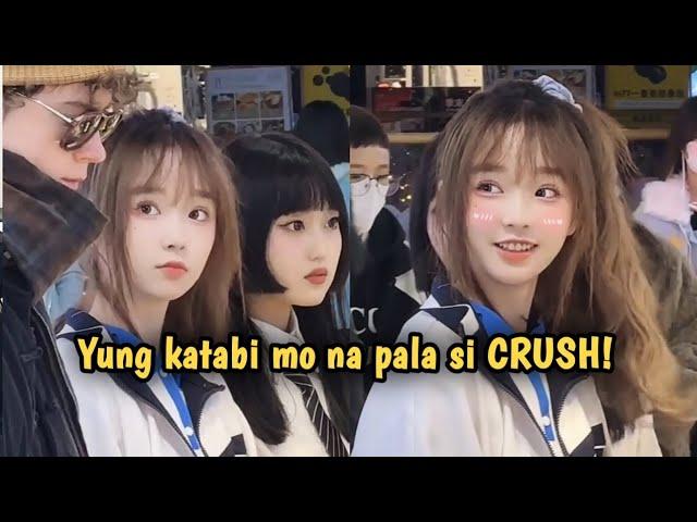 Yung katabi mo na pala si CRUSH!  (Laughtrip at Kilig)