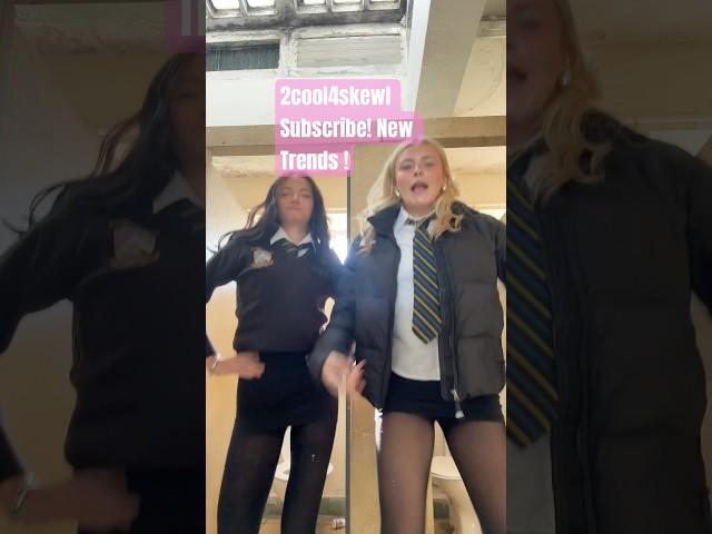 Todays trending TikTok dance in school too cool for skewl challenge! #challenge #youtubeshorts