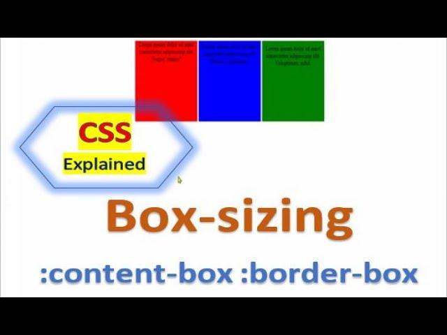 CSS box-sizing explained | CSS Explained | #smartcode