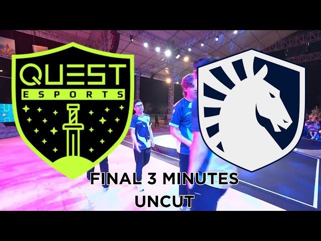 Team liquid vs Quest Esports Final 3 minutes of the game 3