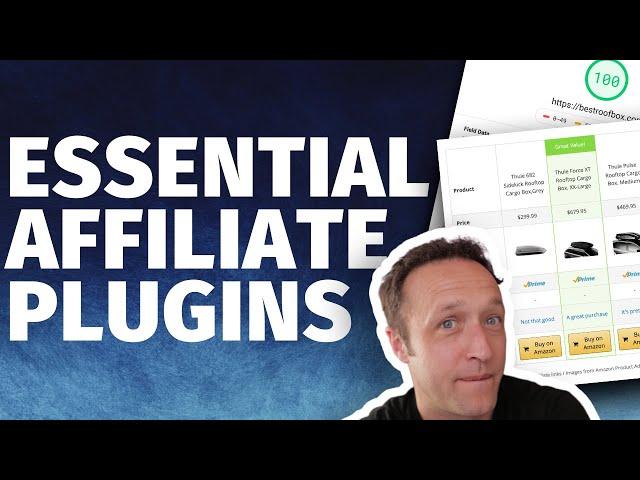 ESSENTIAL Amazon AFFILIATE Website WordPress PLUGINS