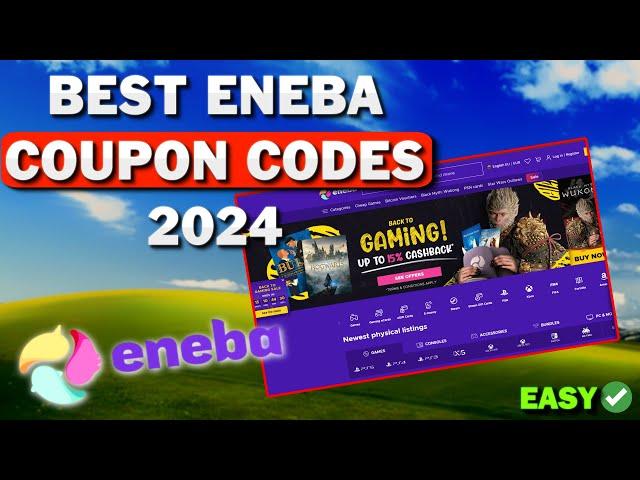 Best Eneba Coupon Codes TOP 10 DISCOUNTS 2024