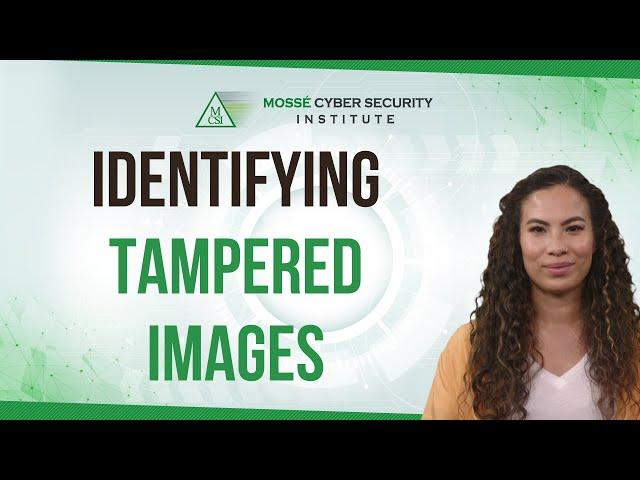 Identifying Tampered Images