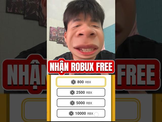 Cách Nhận Robux Miễn Phí 2024 #roblox#robloxfruit#shorts