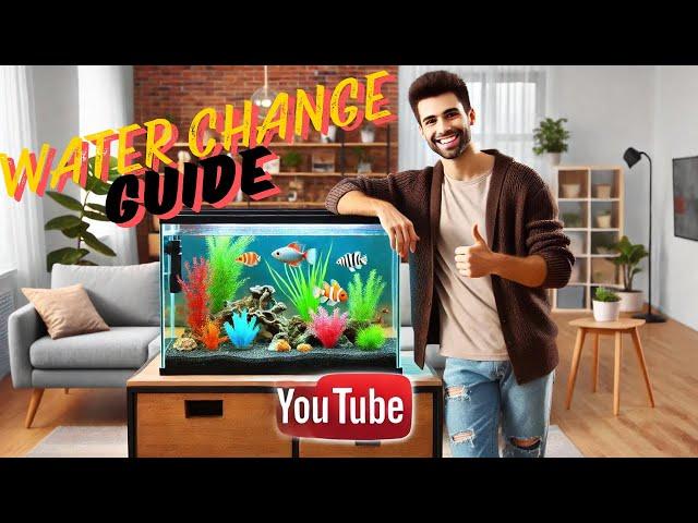 Best and Easiest Way to Change Water in Fish Room (Must Watch)