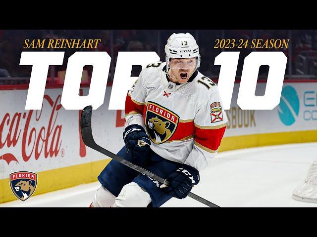 TOP 10: Sam Reinhart's 57 Goal 2023-24 Season