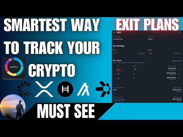 CRYPTO EXIT PLAN  SMARTEST WAY To Track Your CRYPTO  MERLIN ️Crypto Tracker