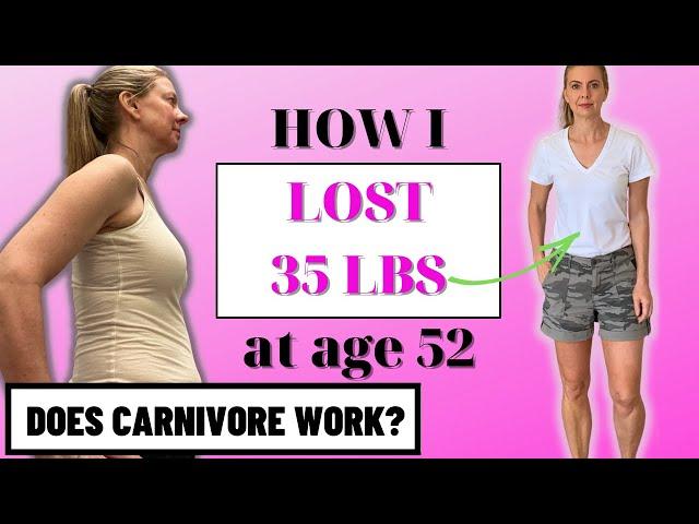 CarnivoreThe Results! Carnivore Diet over age 50: Does It Really Work? How I Quickly Lost 12 pounds