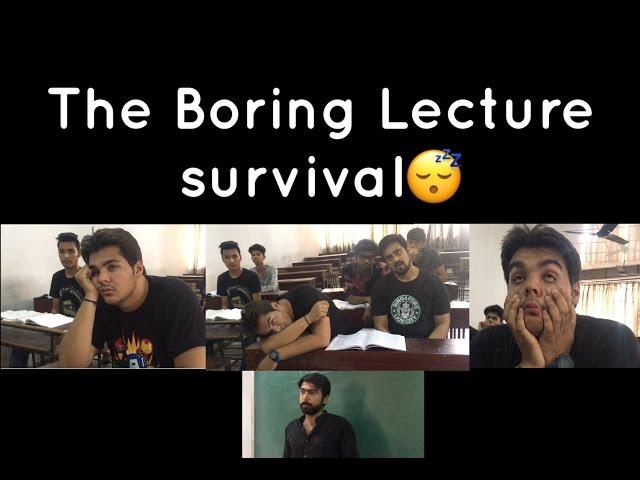 The Boring lecture Survival