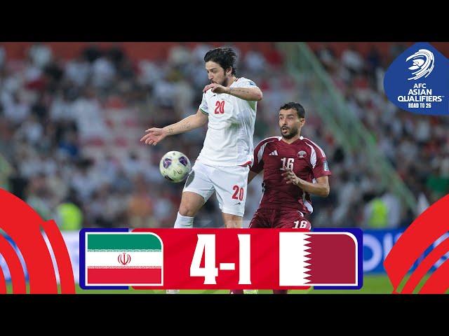 Qatar squander early lead | IR Iran - Qatar | Highlights #AsianQualifiers - Road To 26