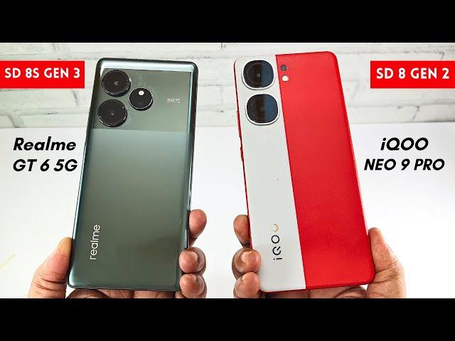 *SHOCKING* Result | Realme GT 6 vs iQOO Neo 9 Pro Speed Test