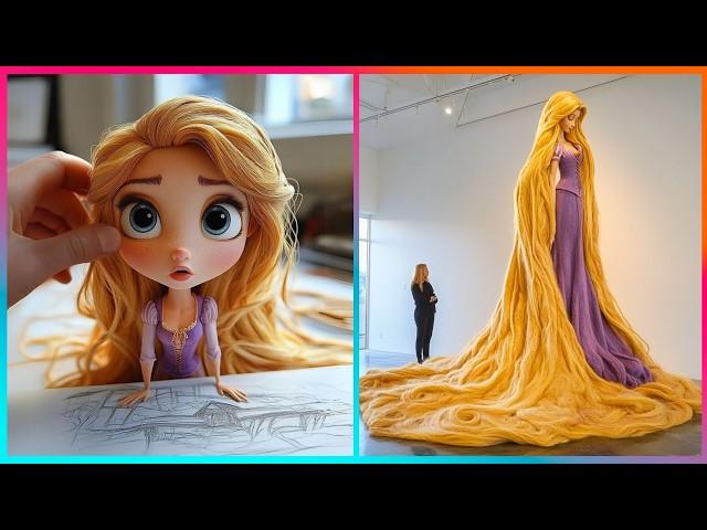 Magical RAPUNZEL Art Ideas | Disney Tangled