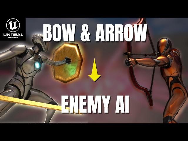 Bow & Arrow Masterclass | Part 5: Making a Bow Enemy AI | Unreal Engine (UE5)