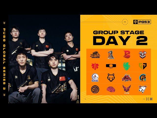 PGS 3 Group stage DAY 2