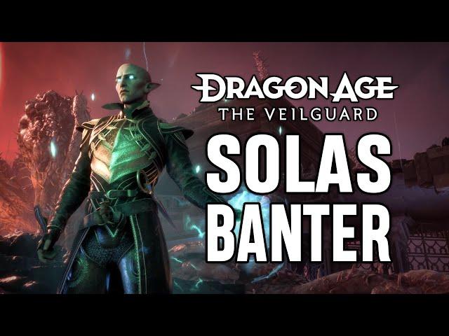 Dragon Age: The Veilguard - Solas & Companions Banter (all versions) SPOILERS!