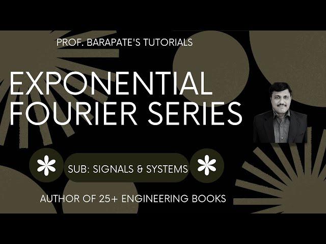 EXPONENTIAL FOURIER SERIES