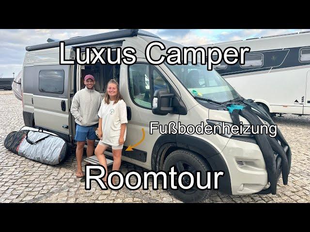 Luxus Camper "von der Stange"? - Roomtour im 70.000€ Campervan inkl. Fußbodenheizung