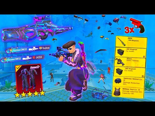 Wow! I PLAYED With NEW VIOLET THUNDER E-SPORTS SETPUBG Mobile SAMSUNG,A7,A20,A40,A30,A50,A777,J7,A