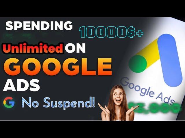 New Google Ads Unlimited Non Suspending Threshold Method!