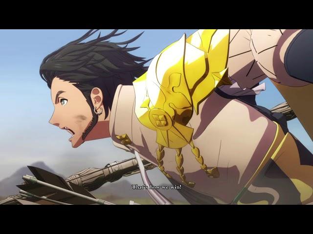 (SPOILERS) Fire Emblem: Three Houses - Golden Deer Final Cutscene