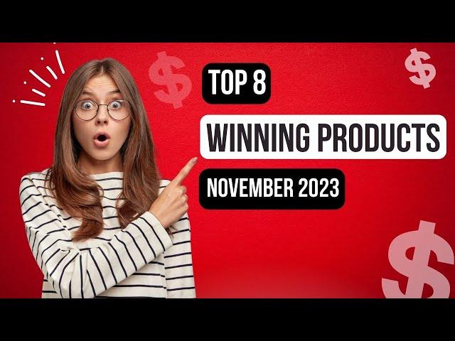 Top 8 Winning Products To Sell On Shopify For Dropshipping in November 2023