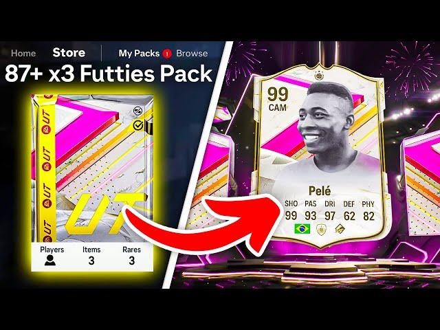 87+ x3 FUTTIES PACKS & PICKS!  FC 24 Ultimate Team