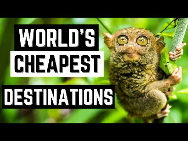 TOP 17 CHEAPEST Countries to Travel in 2023!